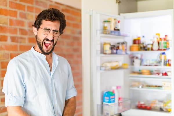refrigerator runs loud